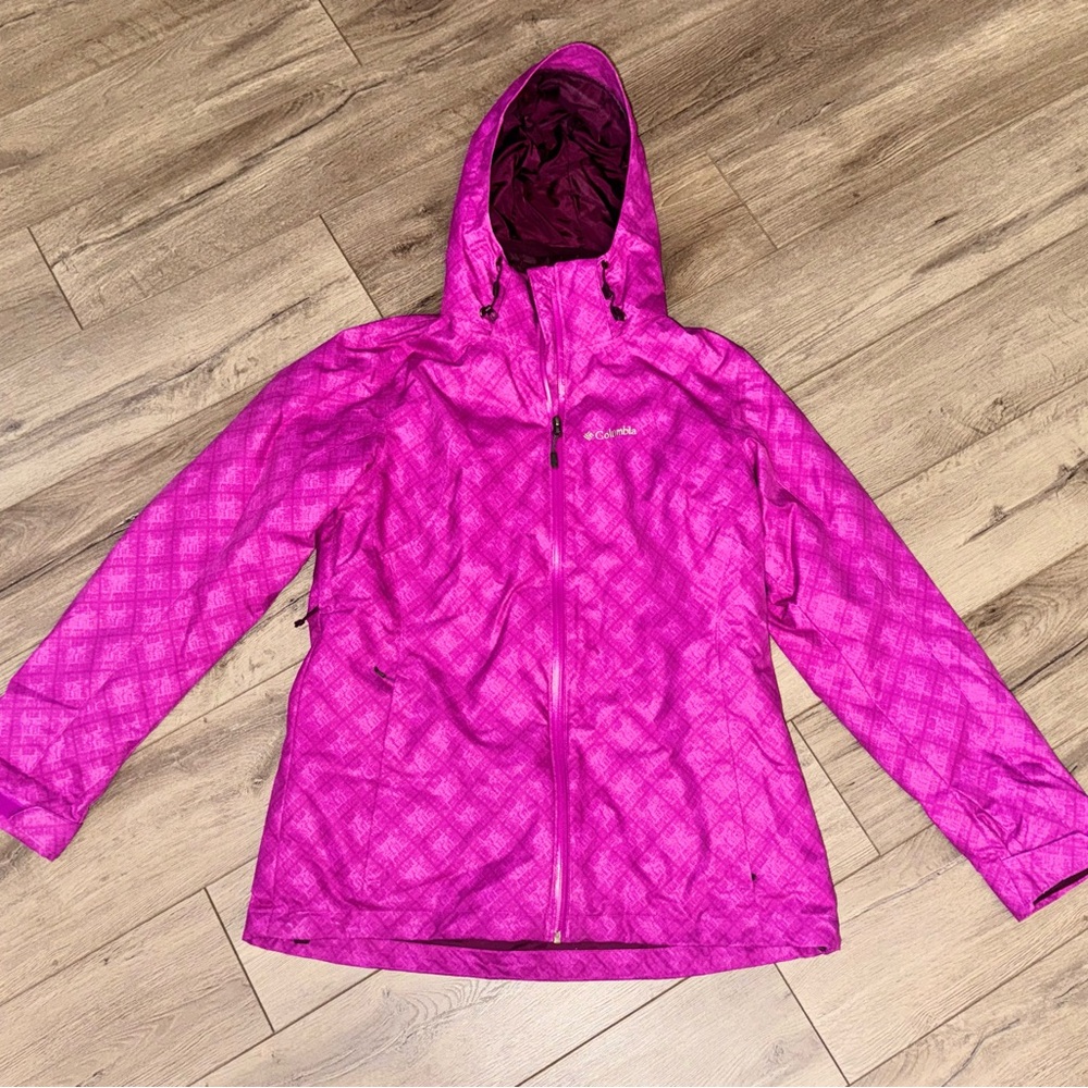 Columbia Fushia Omni-Heat Jacket